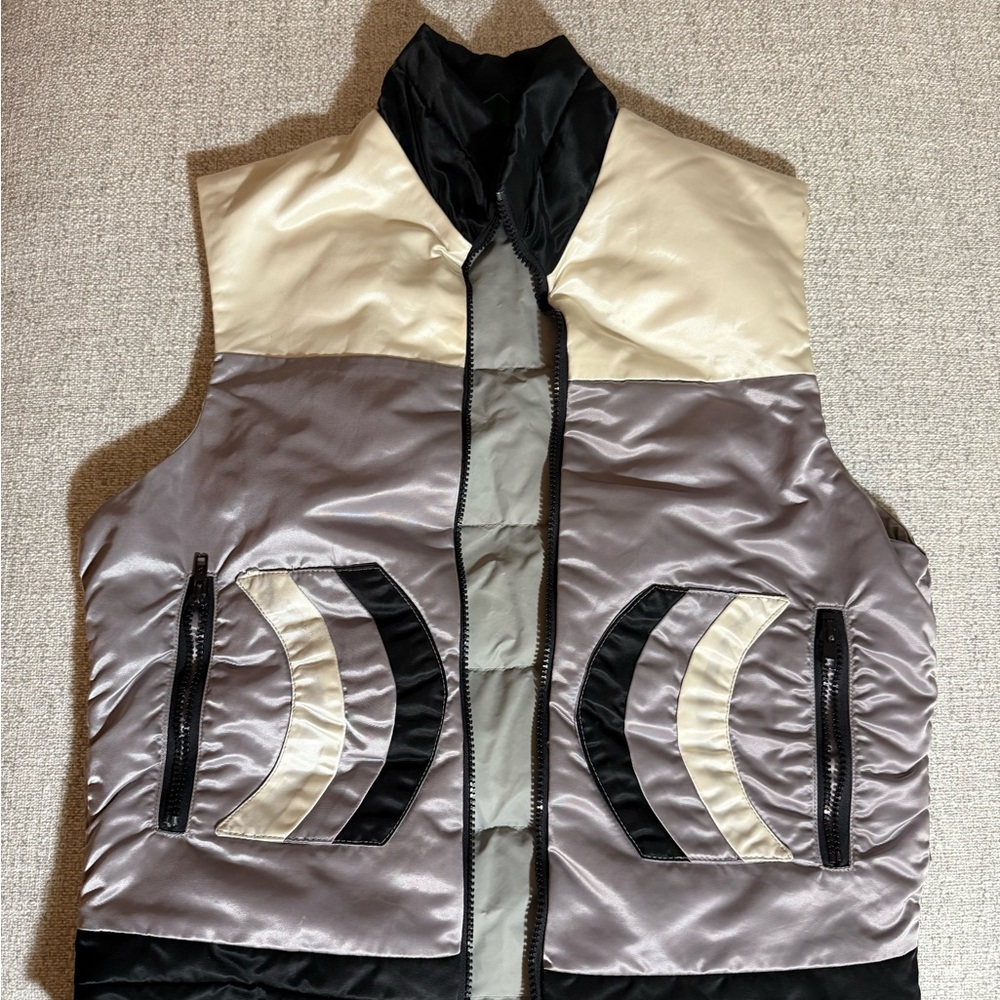 Vintage Colorblock Vest